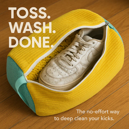 EasyWash - Shoe Cleaning Bag | At Home Deep Cleaning | Works with any Washing Machine